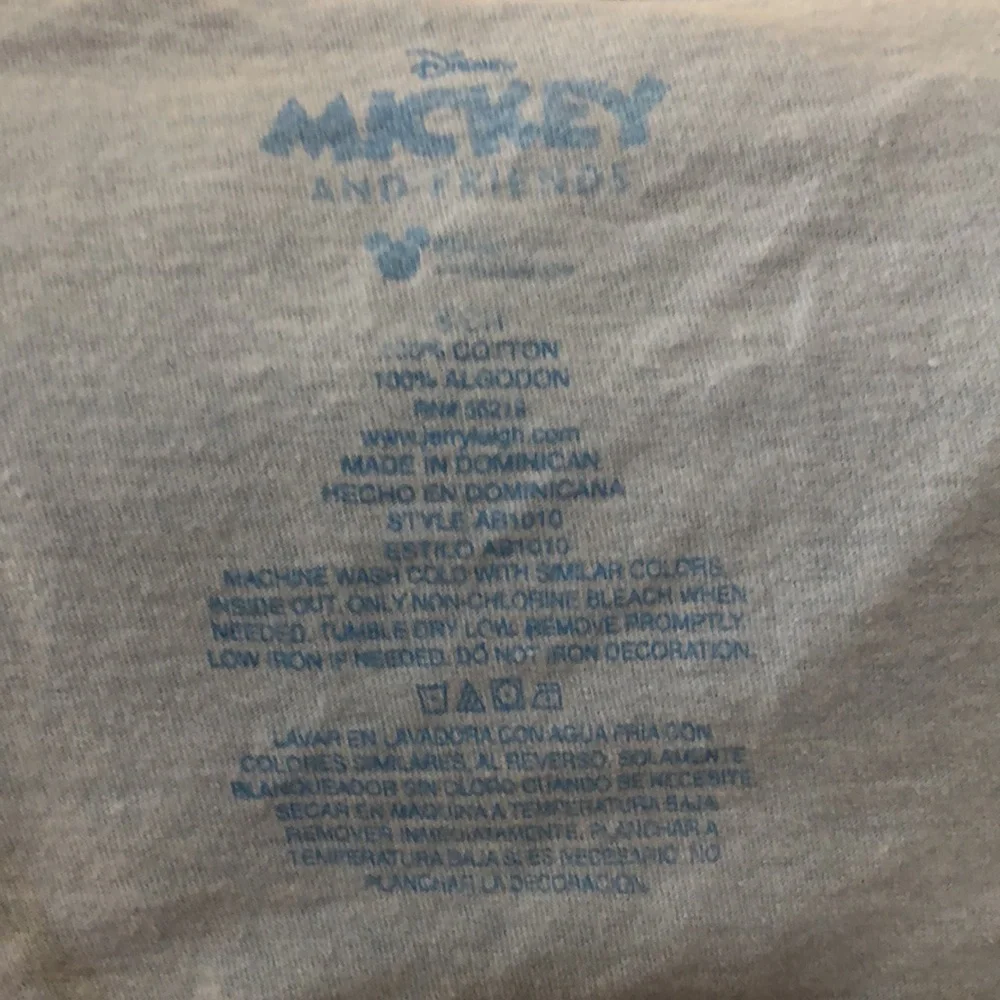 Small Disney Donald and Daisy Duck short sleeve tee shirt shirt light blue - Picture 5 of 7